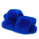 Женские UGG Fluff Slide Slippers Blue