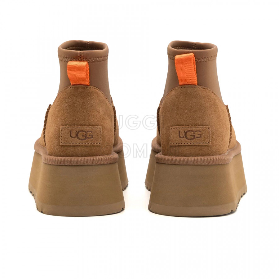Женские UGG Classic Mini Dipper Chestnut