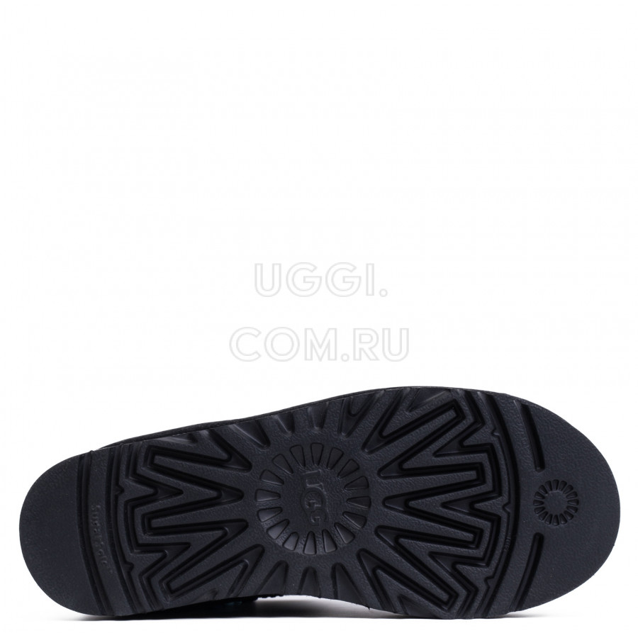 Женские UGG Classic Ultra Mini Braid Platform Black