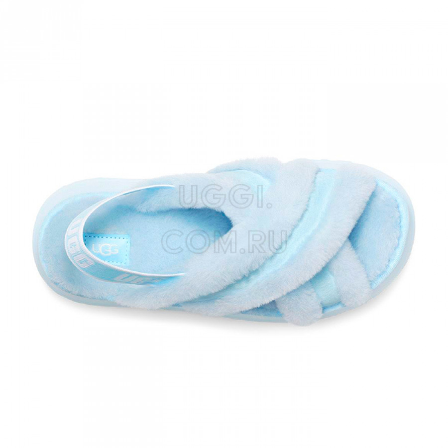 Женские UGG Disco Cross Slide Blue