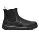 Mens Burleigh Chelsea Leather Black