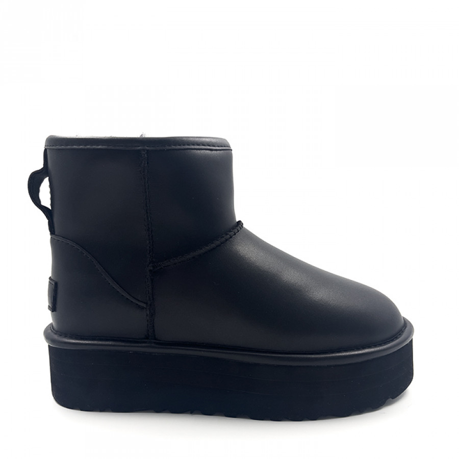 Женские UGG Classic Mini Platform Leather Black
