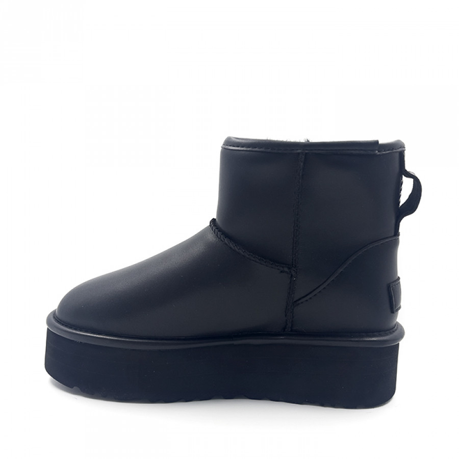 Женские UGG Classic Mini Platform Leather Black