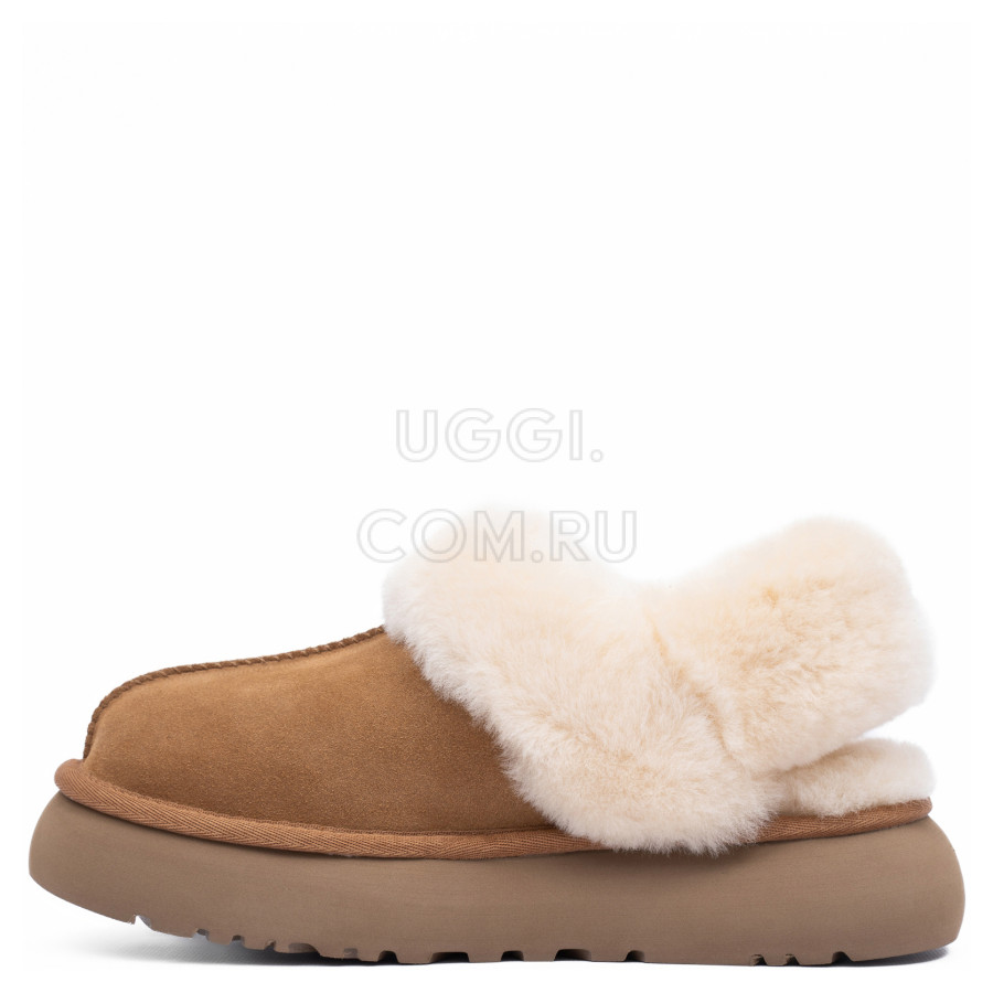 Женские UGG Slippers Disquette Chestnut