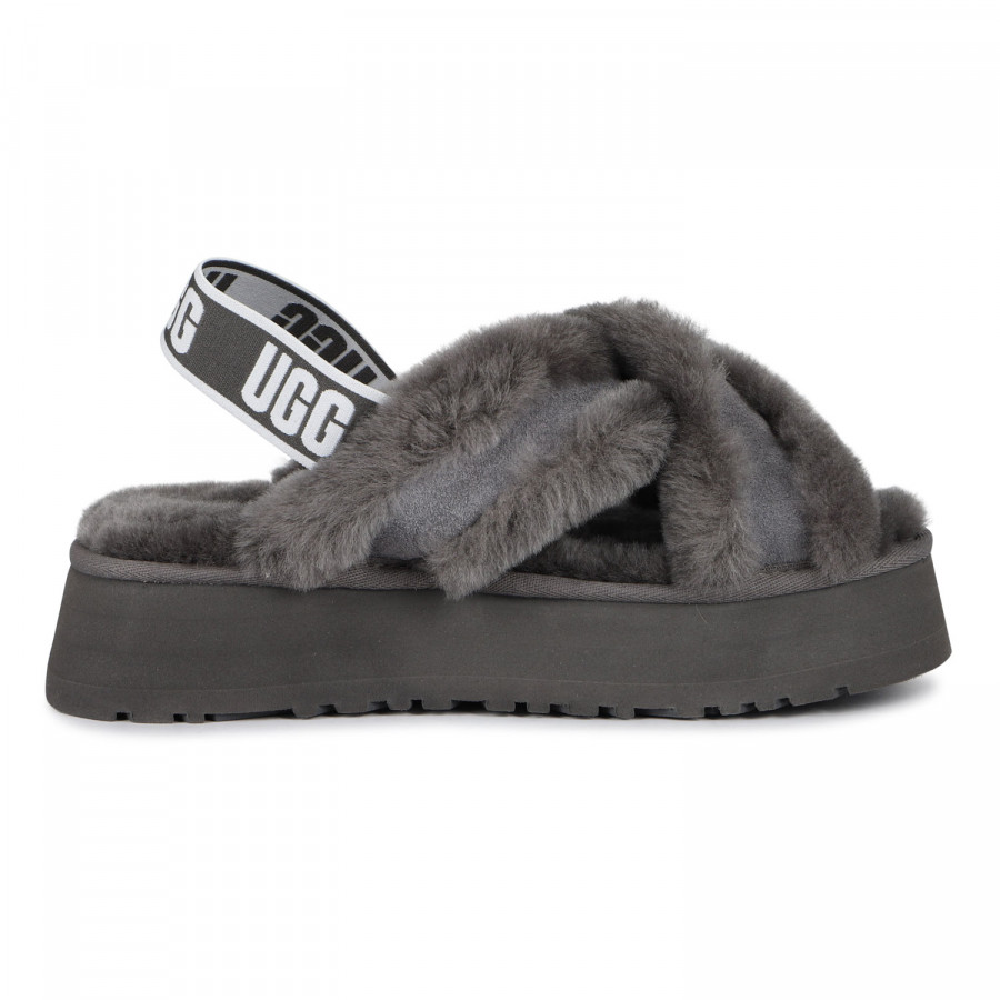Женские UGG Disco Cross Slide Grey