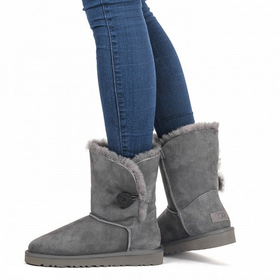 Женские UGG Bailey Button II Grey
