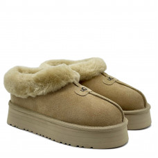 Platform Slipper Camel