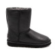 Женские UGG Classic Short Leather Black