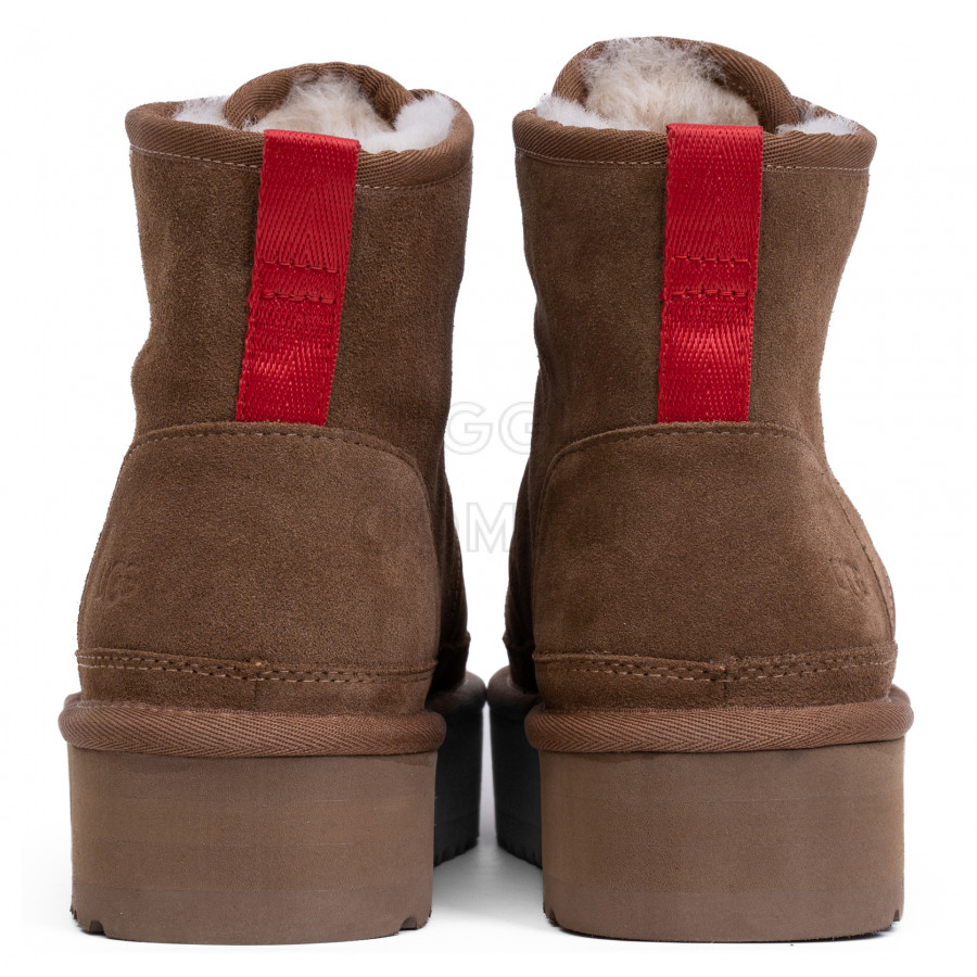 Женские UGG Neumel Platform Zip Chestnut