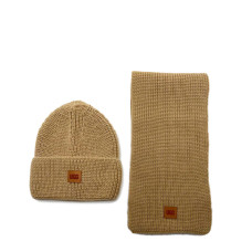 UGG Chunky Rib Knit Beanie Sen Camel
