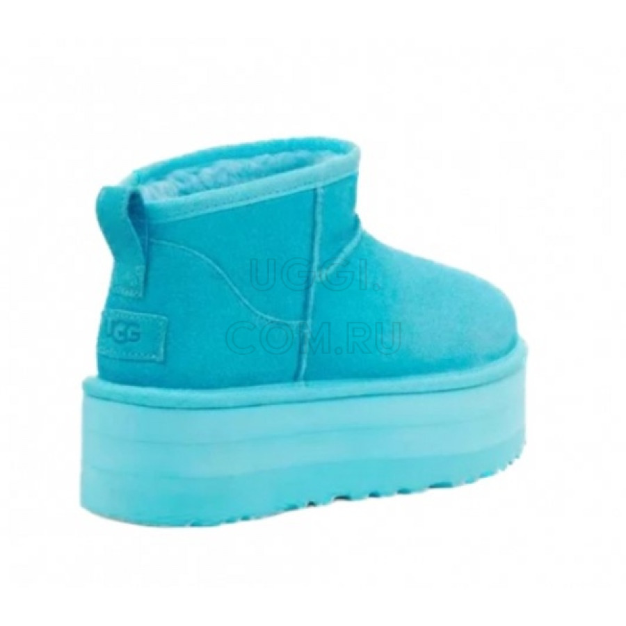 Женские UGG Classic Ultra Mini Platform Summer Sky
