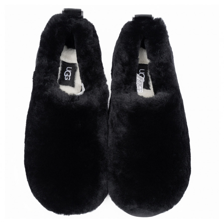 Женские UGG Hailey Fluff Slippers Black