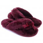 UGG Fluff Flip Flop II Bordo