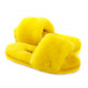 Женские UGG Fluff Slide Slippers Yellow