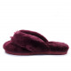 Женские UGG Fluff Flip Flop II Bordo