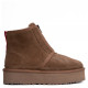Neumel Platform Zip Chestnut