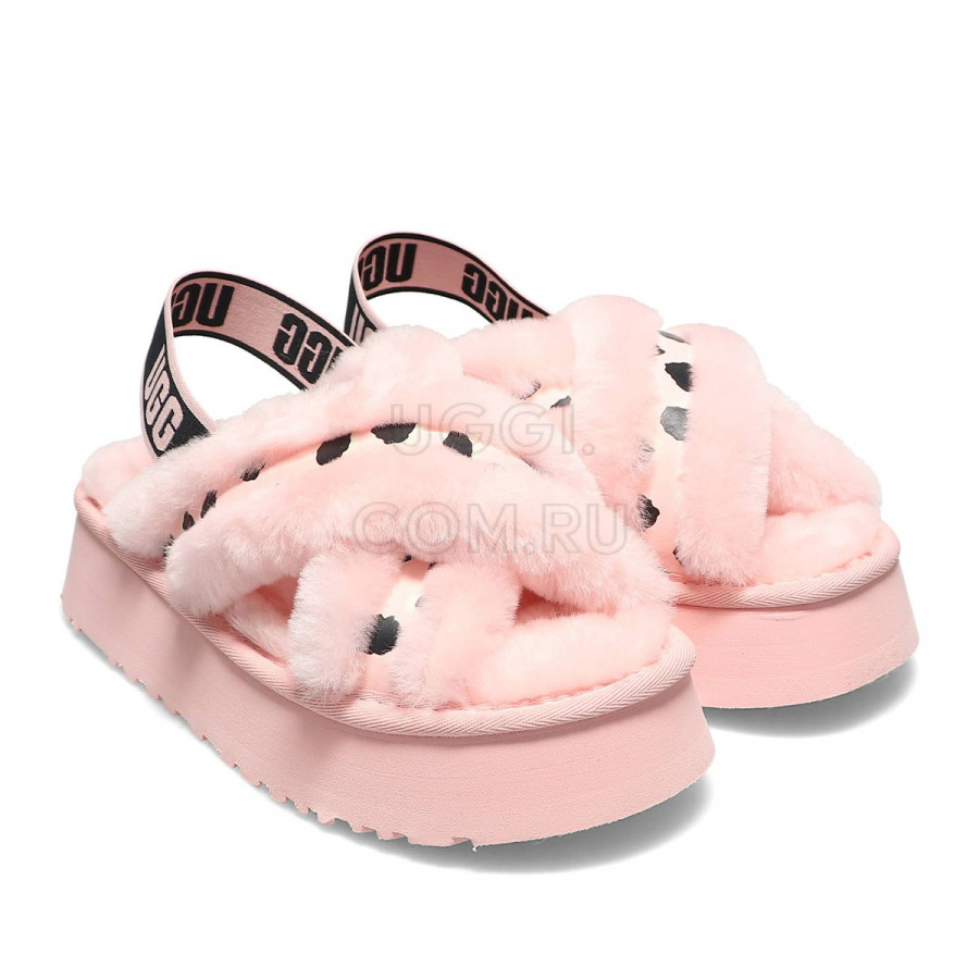 Женские UGG Disco Cross Slide Pink
