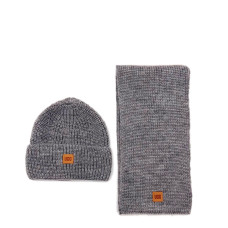 UGG Chunky Rib Knit Beanie Sen Grey