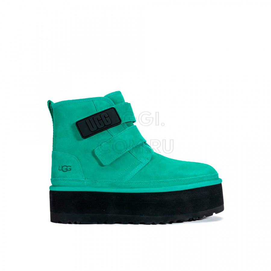 Женские UGG Neumel Platform Buckle Green