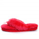 Женские UGG Fluff Flip Flop II Watermelon Red