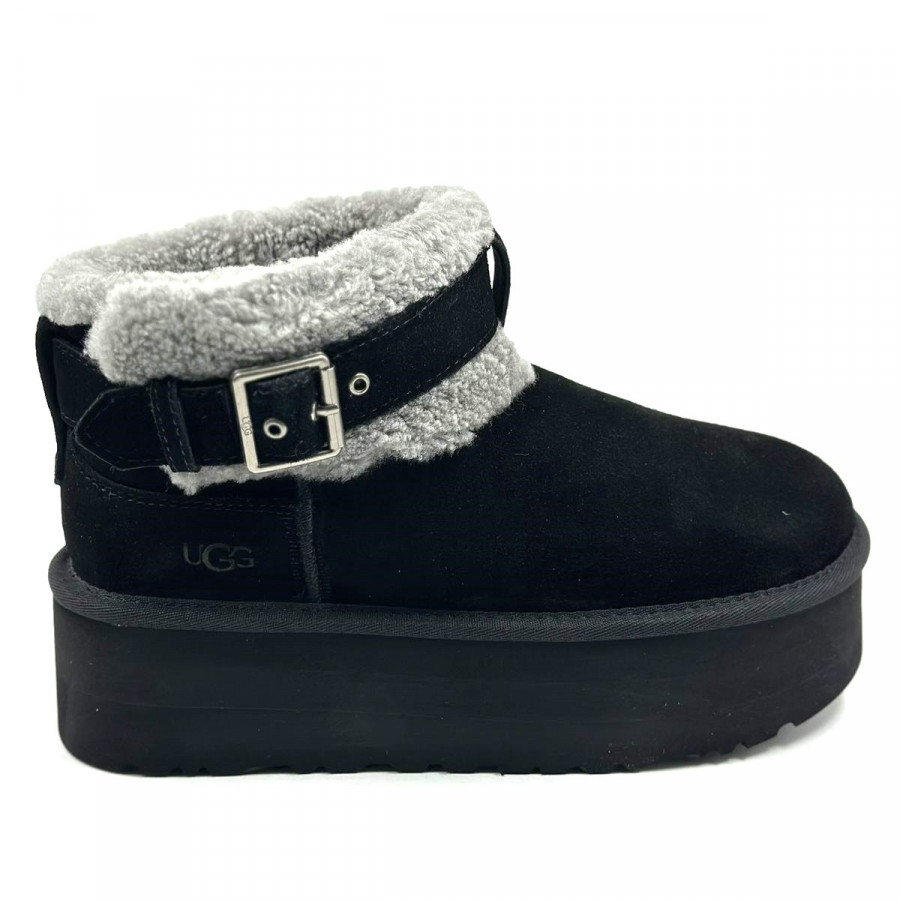 Женские UGG Ultra Mini Belted Roller Black