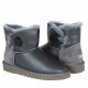 UGG Mini Bailey Button Metallic Grey