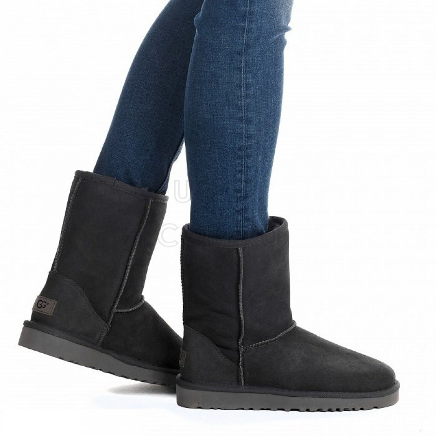 Женские UGG Classic Short II Grey