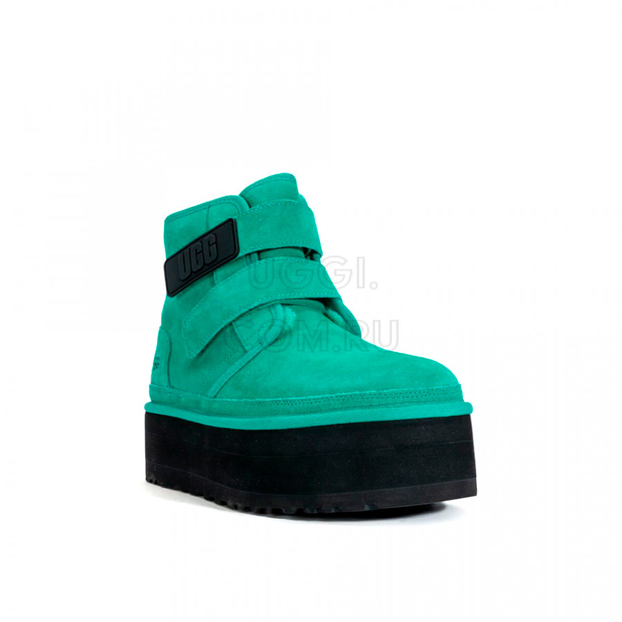 Женские UGG Neumel Platform Buckle Green