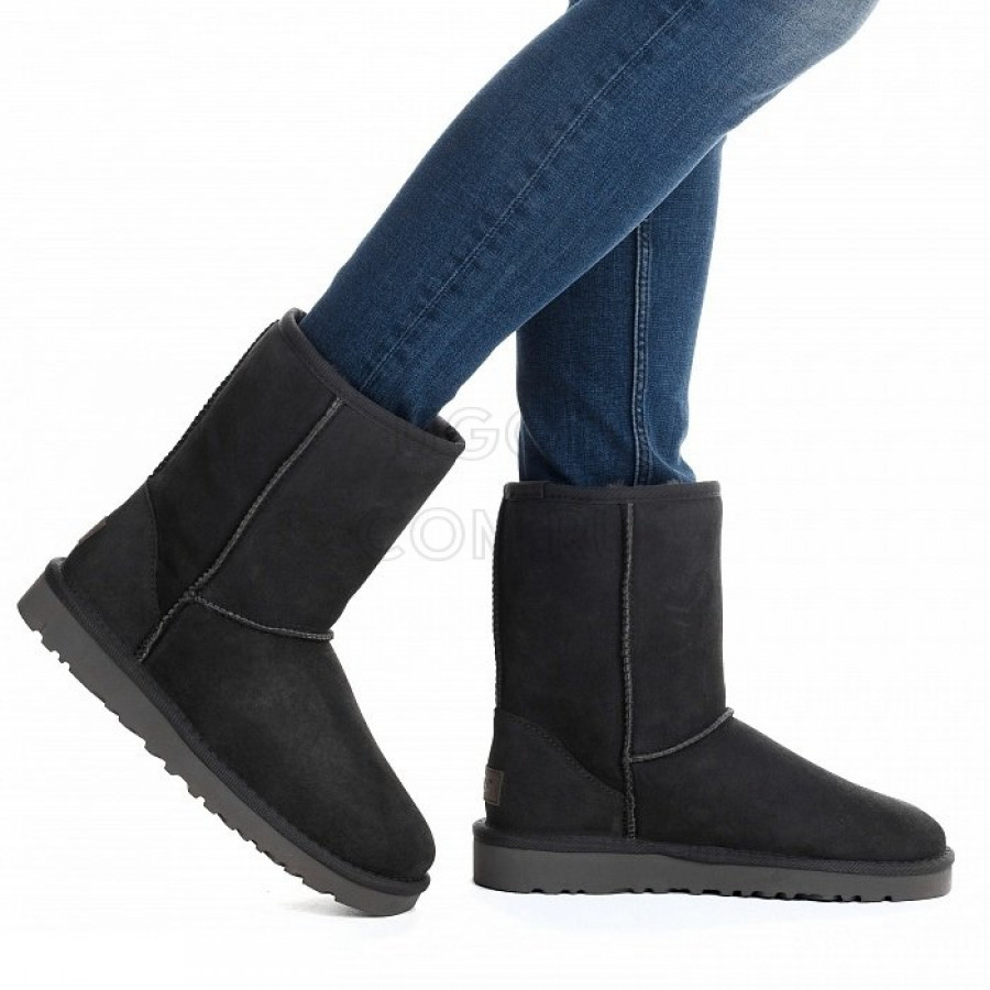 Женские UGG Classic Short II Grey