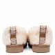 Женские UGG Hailey Fluff Slippers Natural