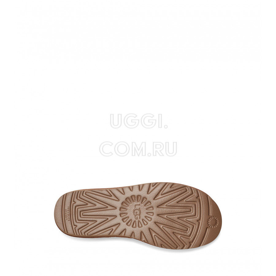 Женские UGG Classic Mini Cow Print Chestnut