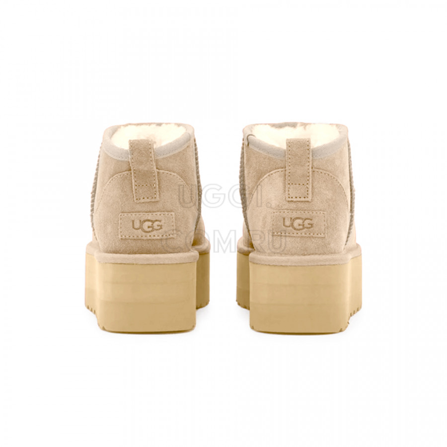 Женские UGG Classic Ultra Mini Platform Mustard Seed