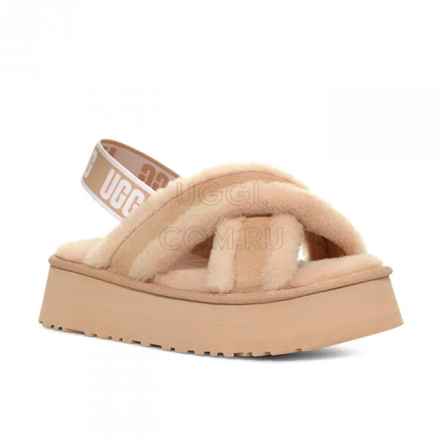 Женские UGG Disco Cross Slide Sand