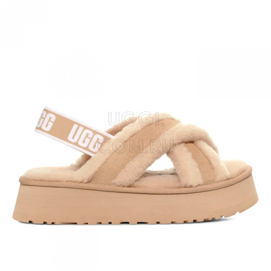 Женские UGG Disco Cross Slide Sand