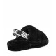 Женские UGG Fluff Yeah Slide Black