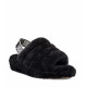 Женские UGG Fluff Yeah Slide Black