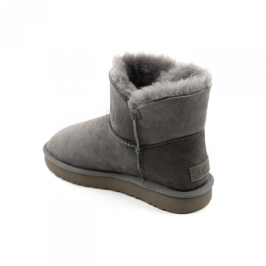 Женские UGG Mini Bailey Button II Grey