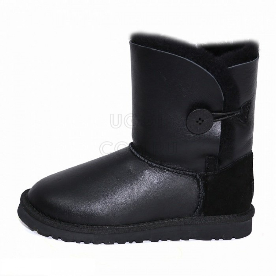 Женские UGG Bailey Button Metallic Black