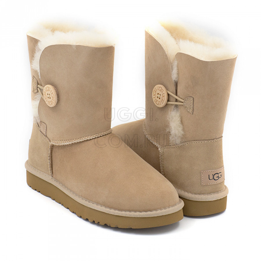 Женские UGG Bailey Button II Sand