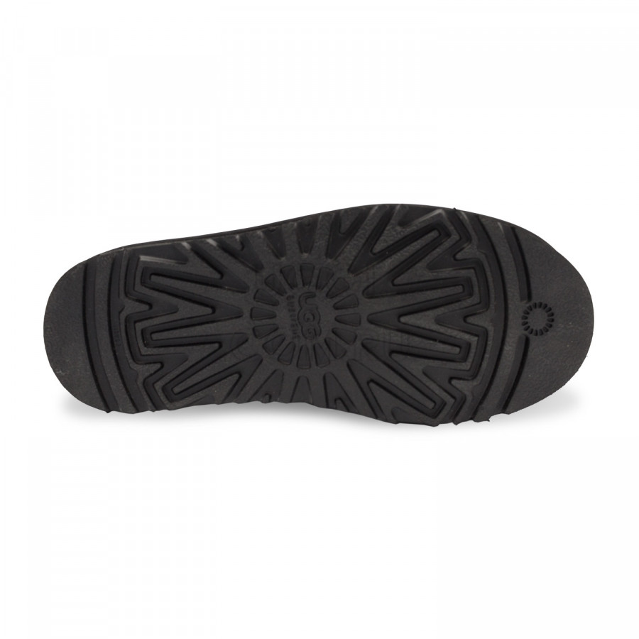 Женские UGG Stitch Slip On Leather Black