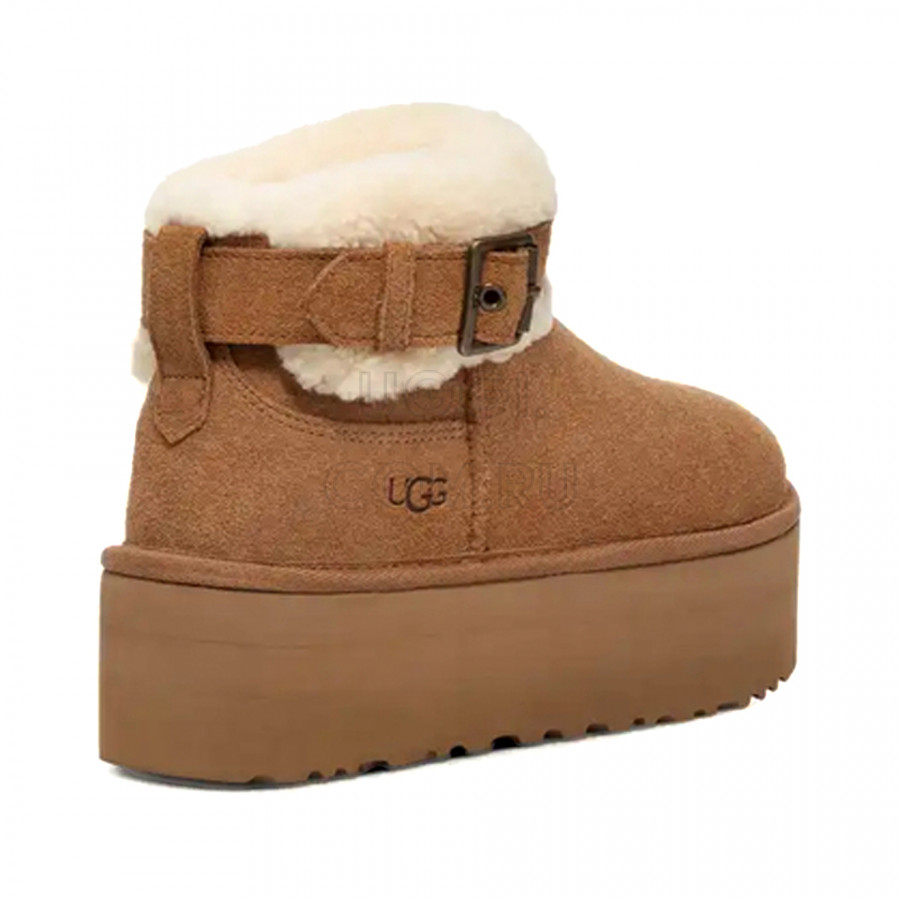 Женские UGG Ultra Mini Belted Roller Chestnut