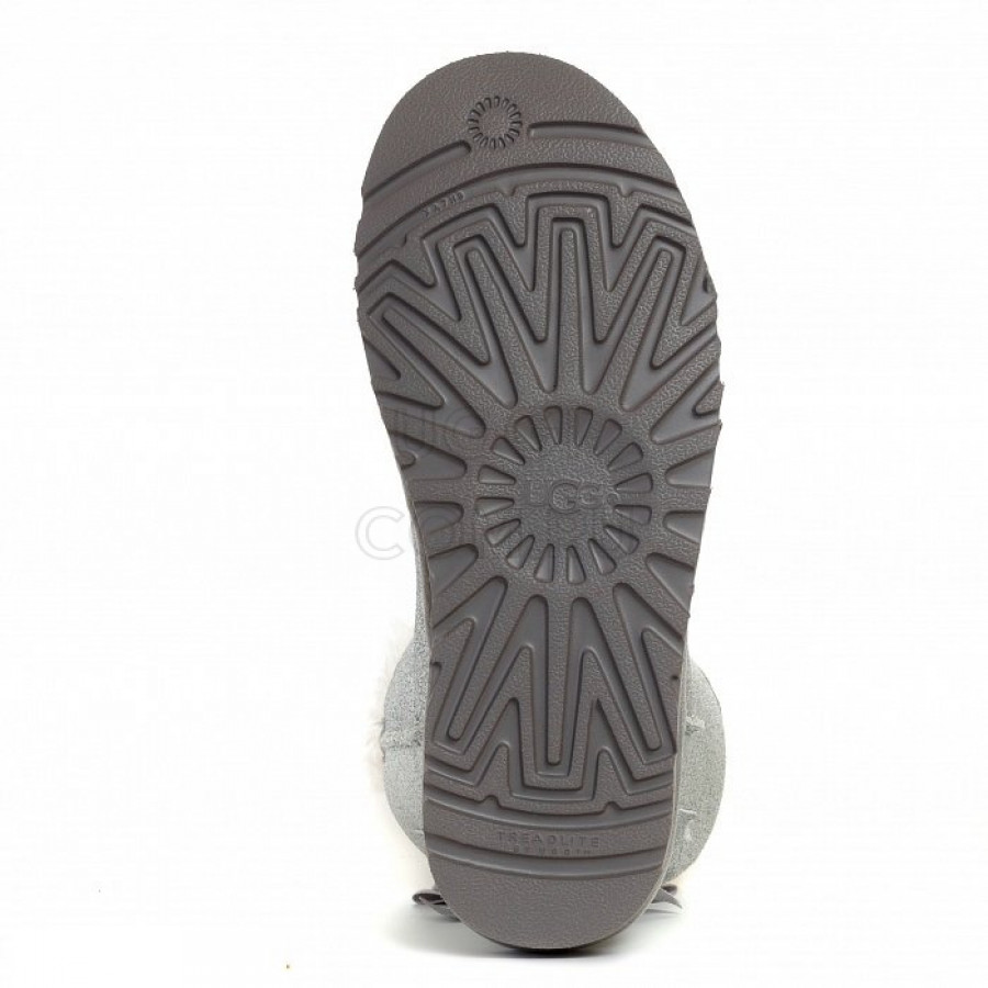 Женские UGG Mini Bailey Bow Sparkle Silver