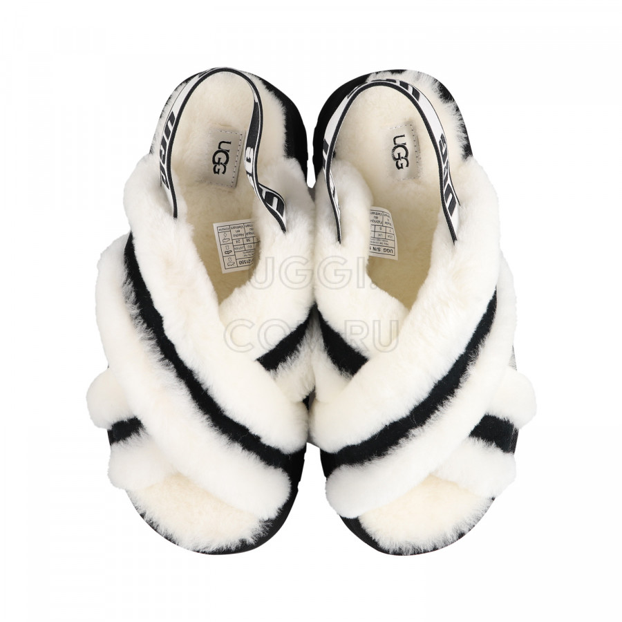 Женские UGG Disco Cross Slide White
