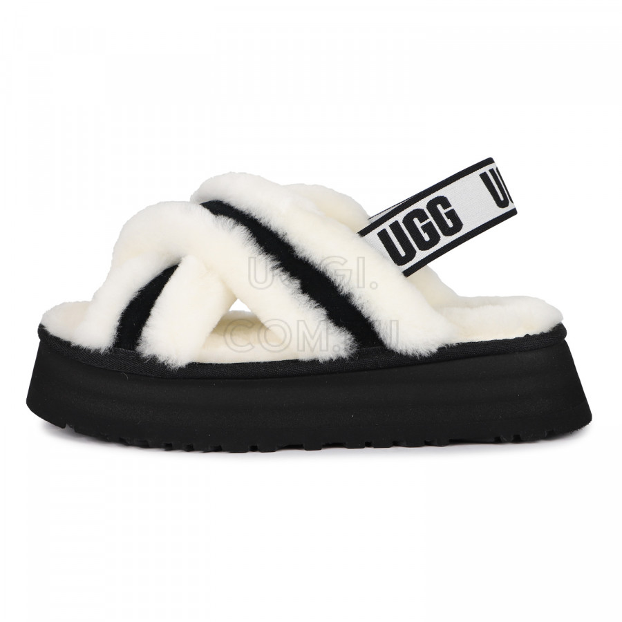 Женские UGG Disco Cross Slide White