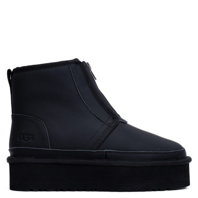 UGG Neumel Platform Zip Ultra Matte Black