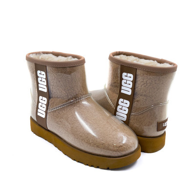 UGG Kids Classic Clear Mini Chestnut