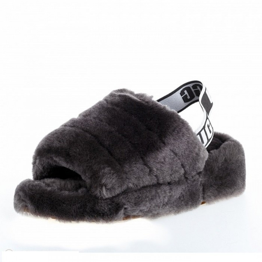Женские UGG Fluff Yeah Slide Grey
