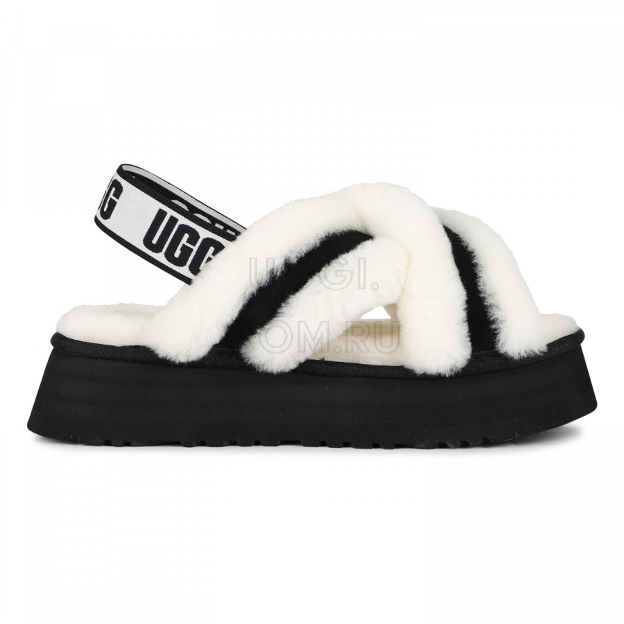 Женские UGG Disco Cross Slide White