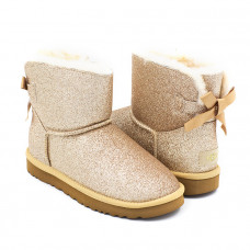 Mini Bailey Bow Sparkle Gold