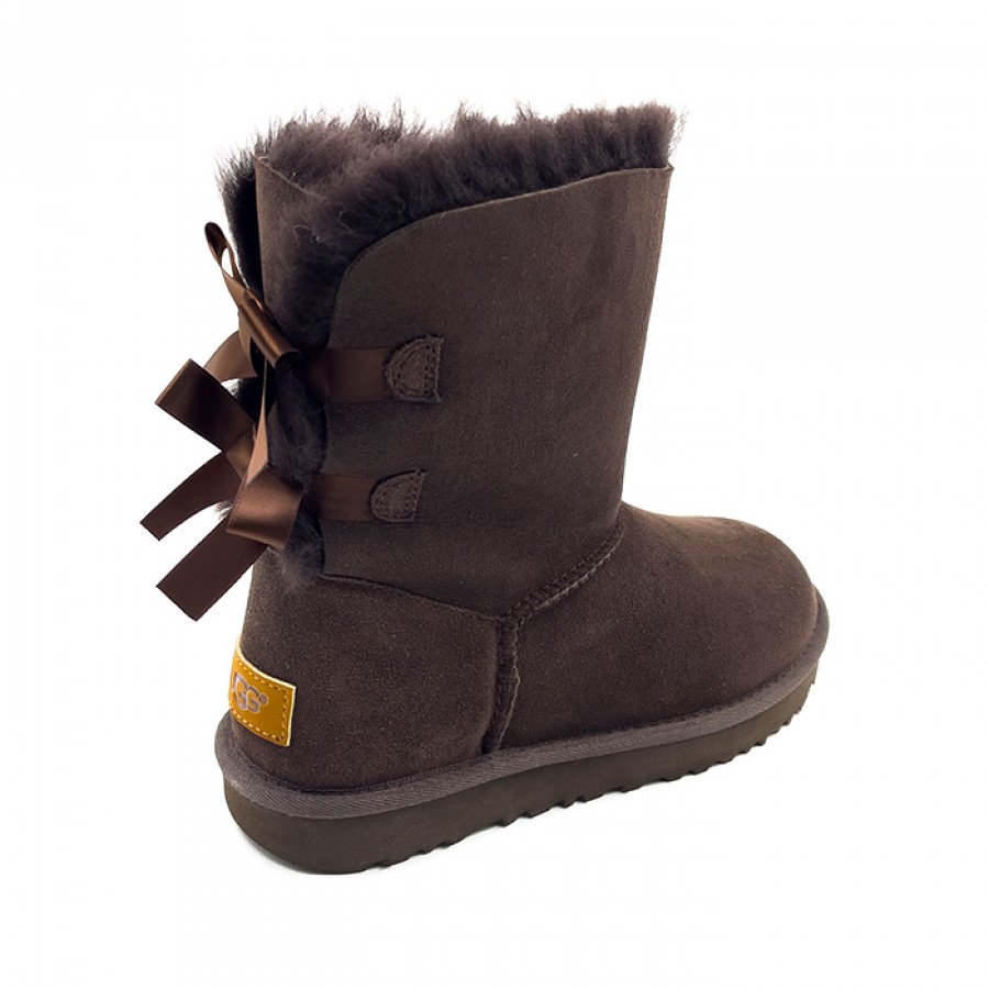 Детские UGG Kids Bailey Bow Chocolate